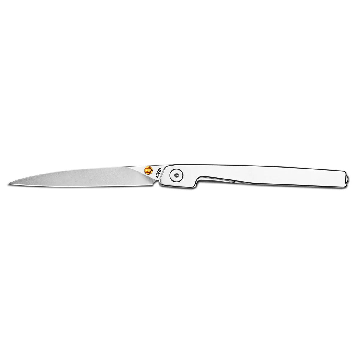 Lanky Silver Steel Handle CPM S90V Blade