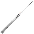Lanky Silver Steel Handle CPM S90V Blade