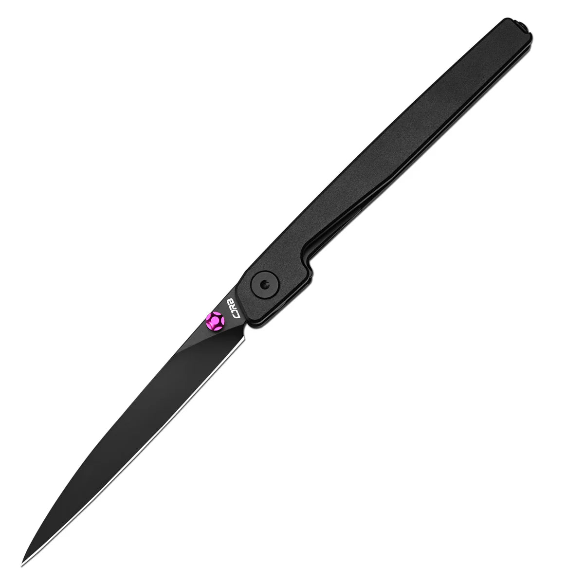 Lanky Black Steel Handle CPM S90V Blade
