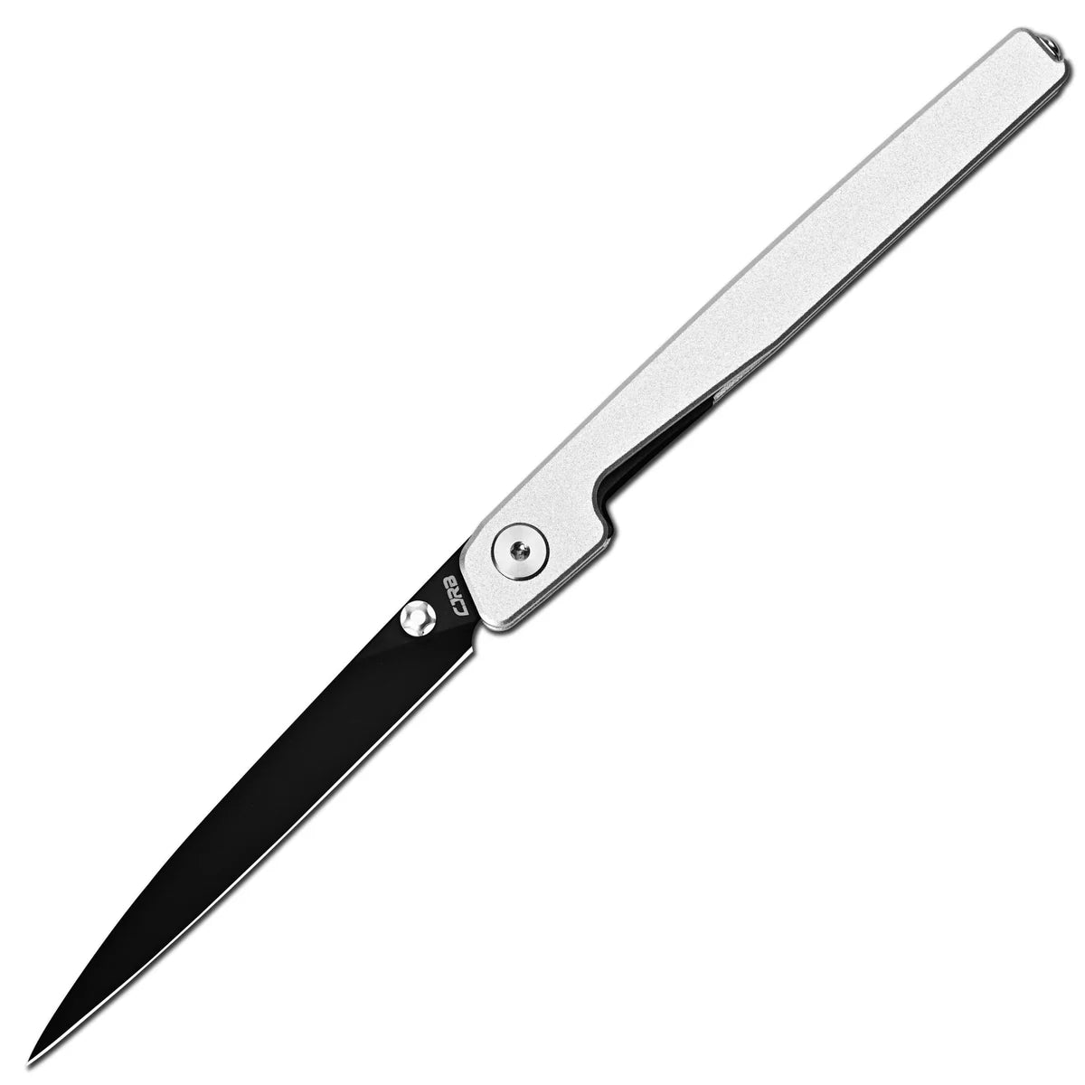 Lanky Sliver Aluminum Handle 14C28N Blade