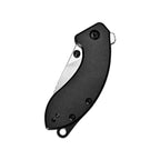 Spud Black Aluminum Handle Stone Wash Blade
