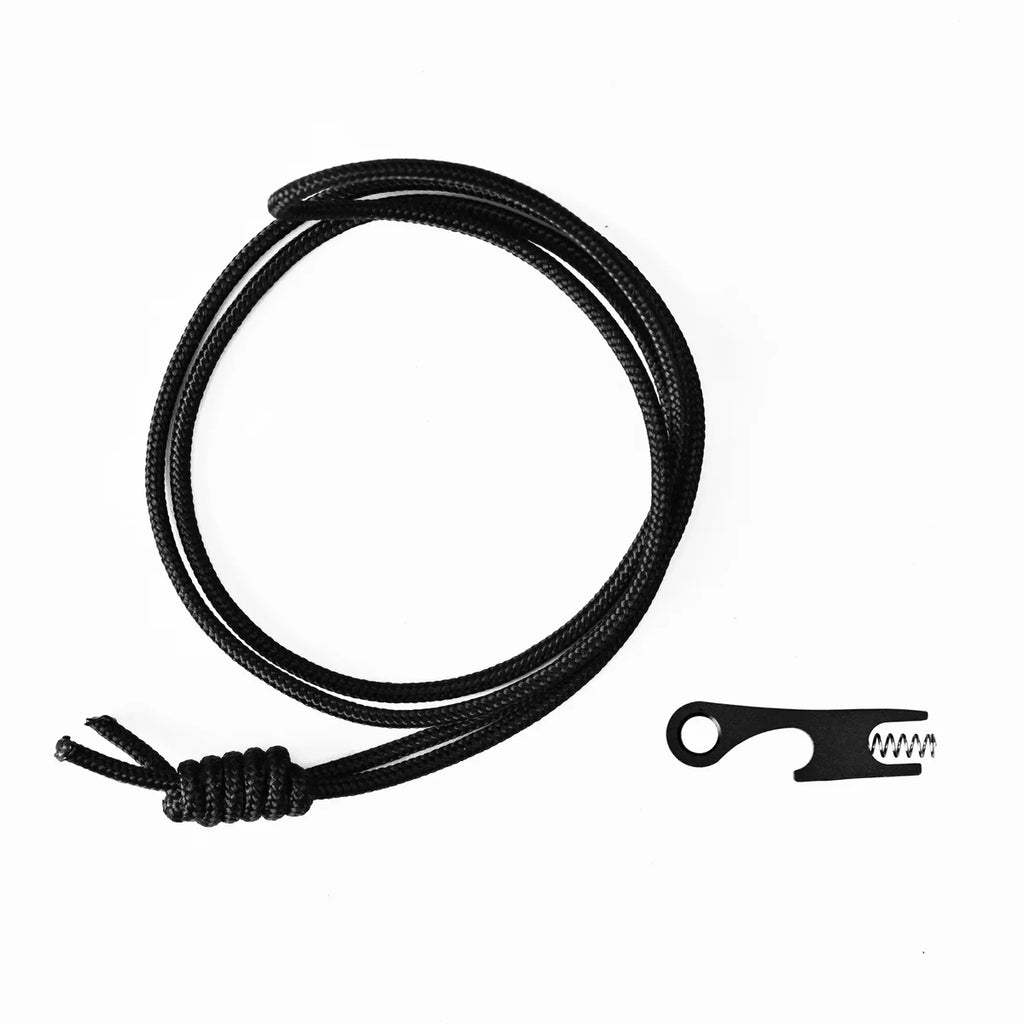 Spud Champagne Aluminum Handle Black PVD Coating Blade