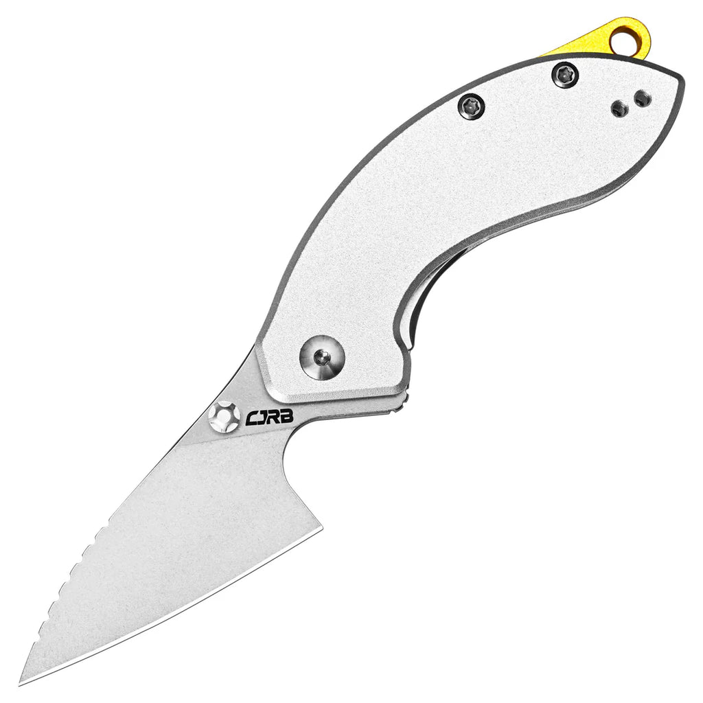 Spud Gray Aluminum Handle Stone Wash Blade