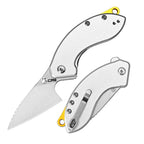 Spud Gray Aluminum Handle Stone Wash Blade
