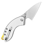 Spud Gray Aluminum Handle Stone Wash Blade