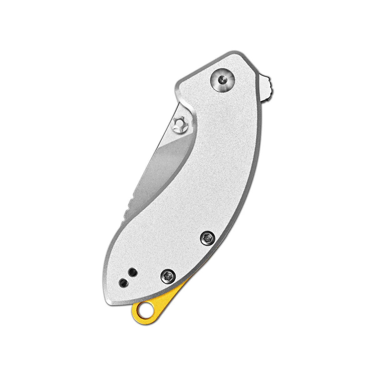 Spud Gray Aluminum Handle Stone Wash Blade