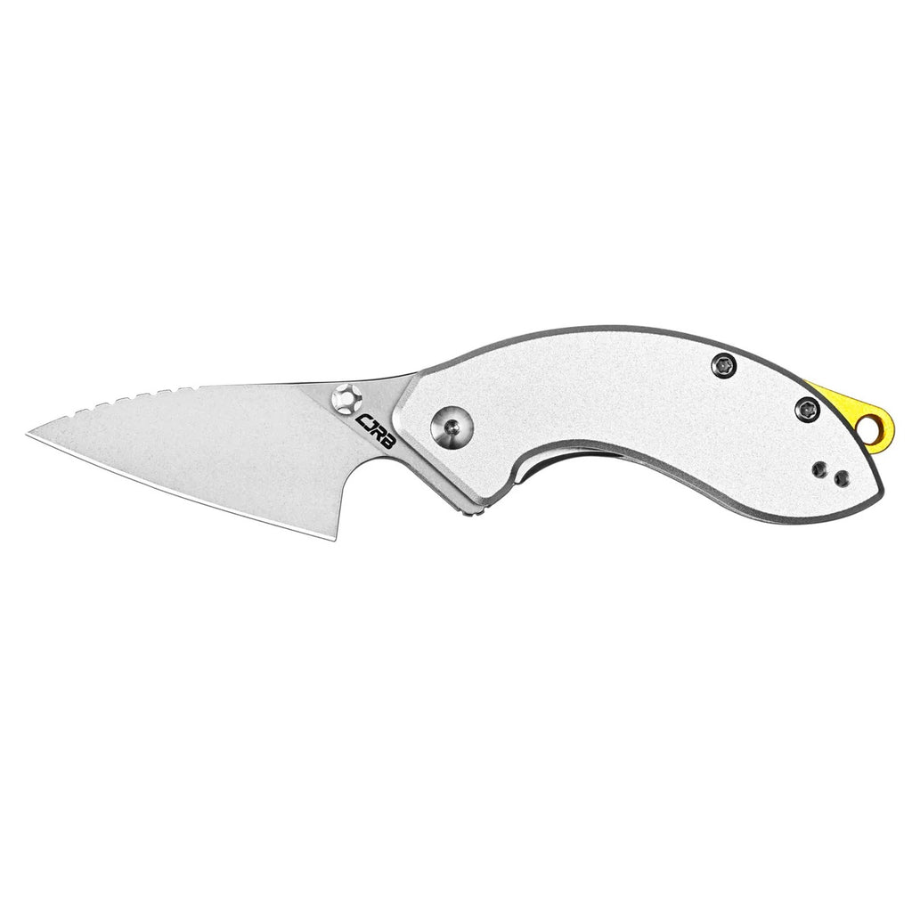 Spud Gray Aluminum Handle Stone Wash Blade
