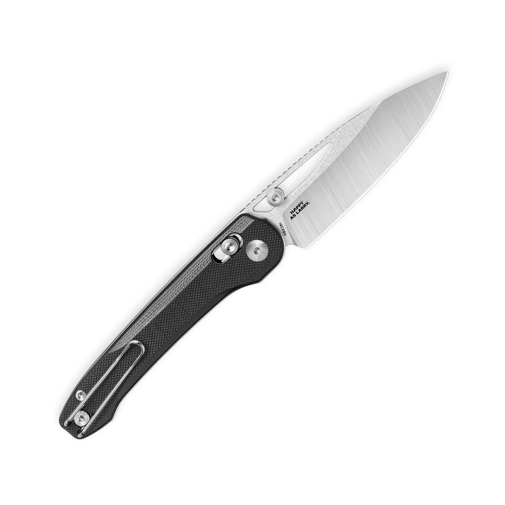 Cobber Black G10 Handle & Satin Blade