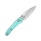 Cobber Tiffany Blue G10 Handle & Satin Blade