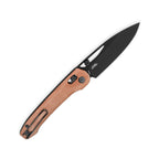 Cobber Brown Micarta Handle & Black PVD Blade