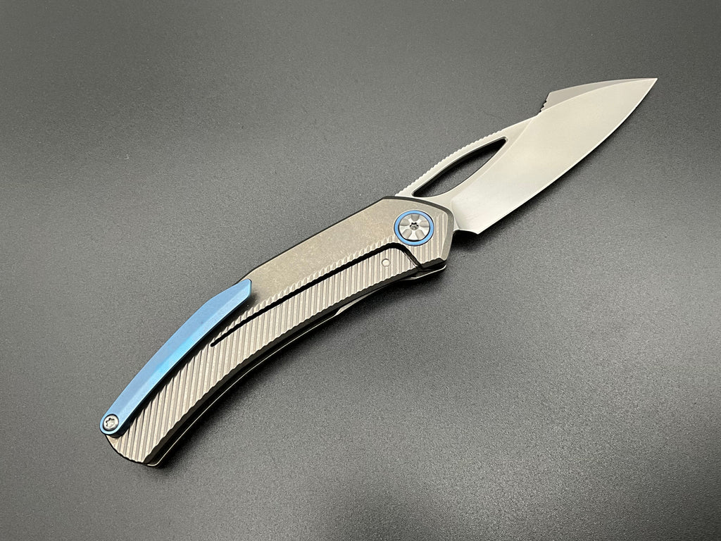 Slashley Bead Blast/Blue