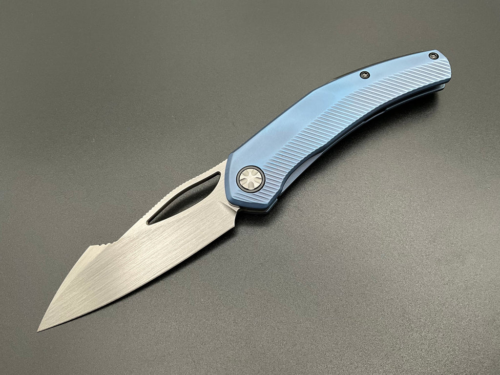 Slashley Blue Ano/Black