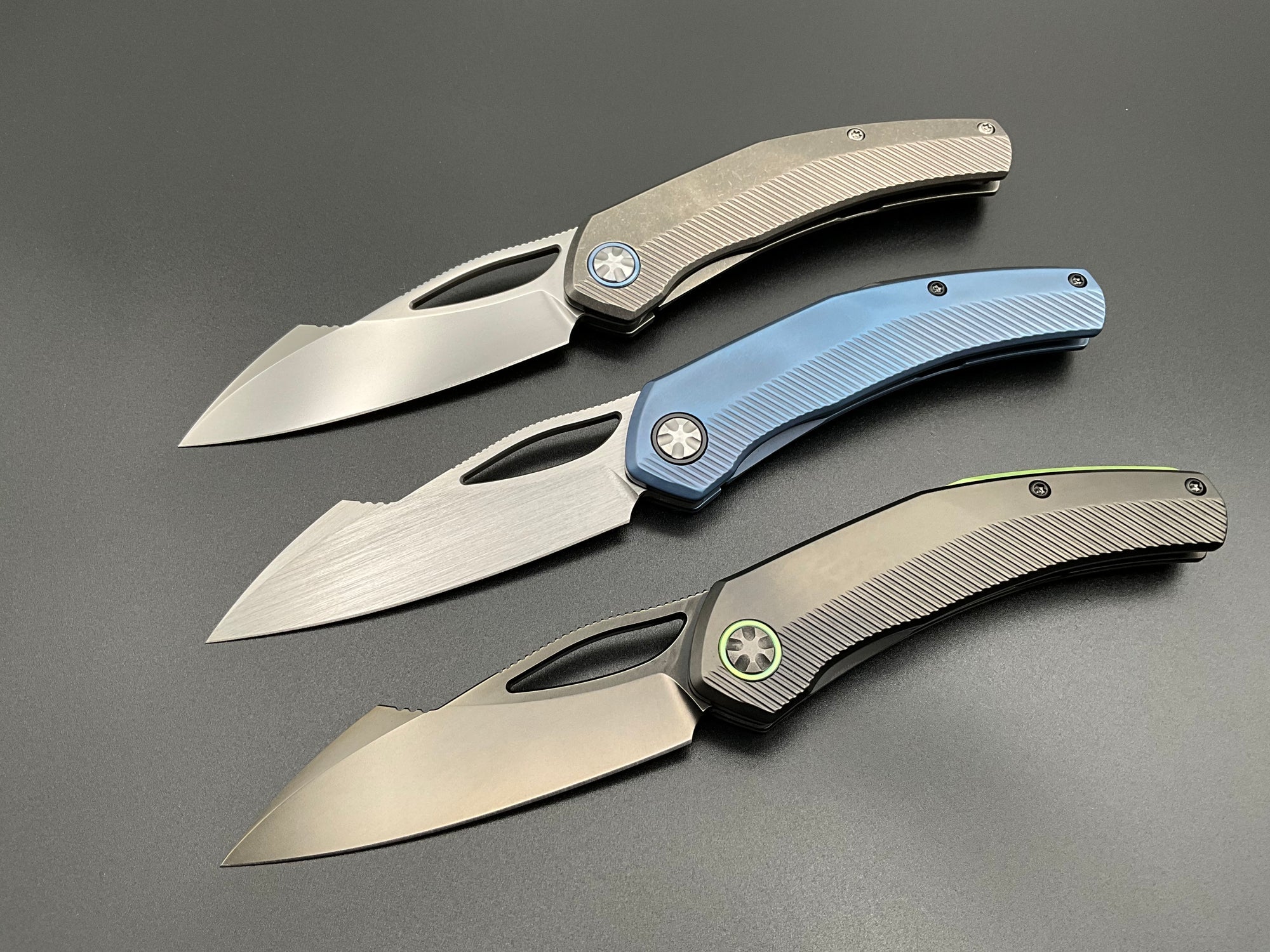 Slashley Blue Ano/Black