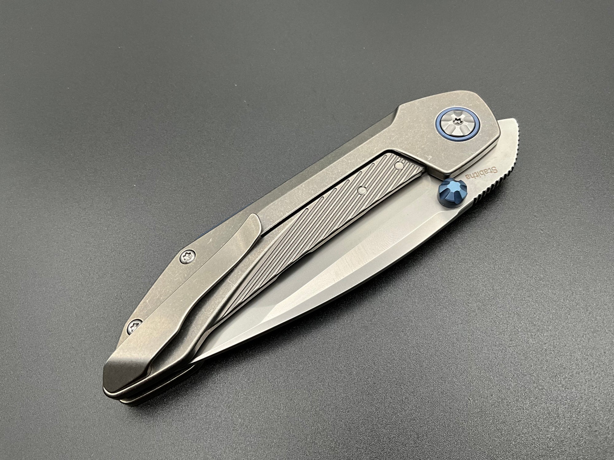 Stabitha Bead Blast/Blue