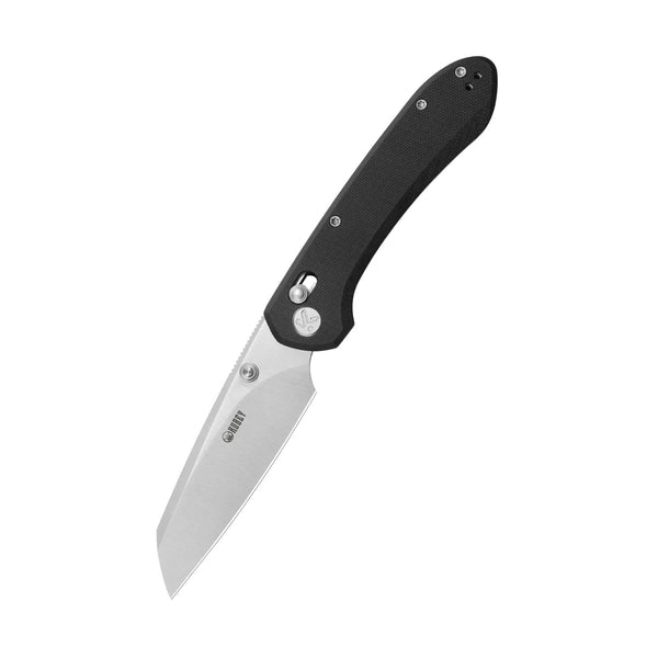 Bonza Black G10 Handle & Satin Blade