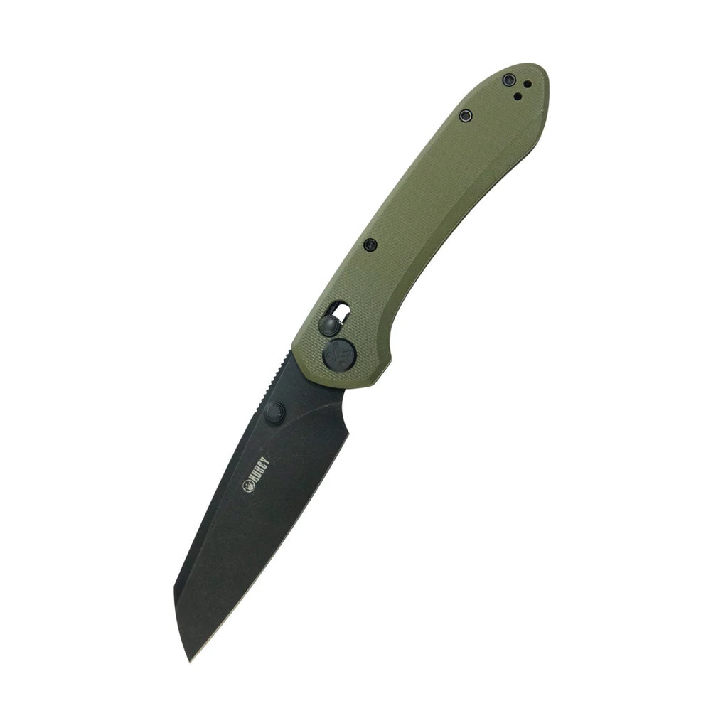Bonza Olive G10 Handle & Black PVD Blade