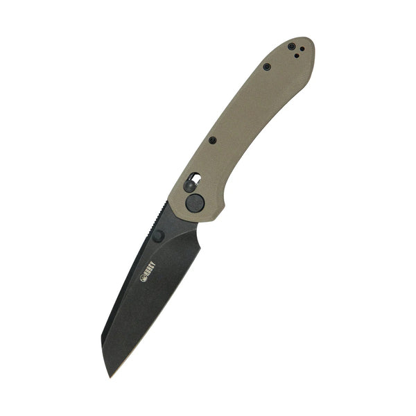 Bonza Tan G10 Handle & Black PVD Blade