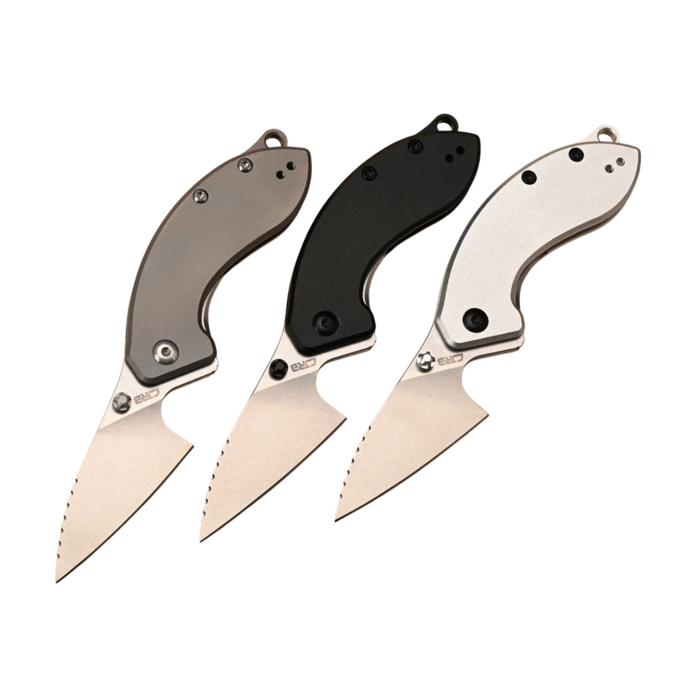 Spud Black Aluminum Handle Stone Wash Blade